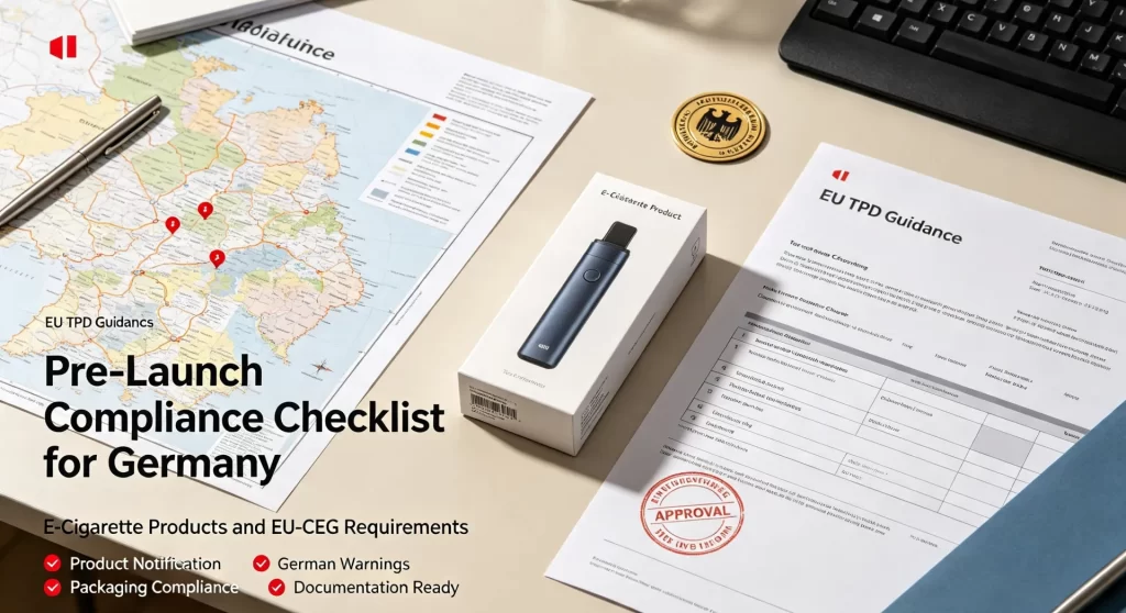EU-CEG Notification for the German Market EU E-Cigarette Compliance Checklist