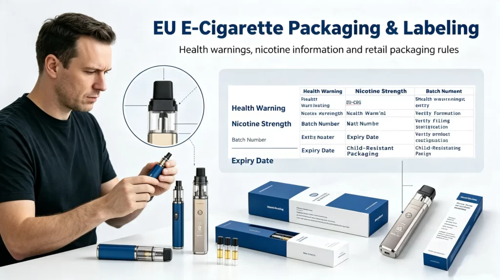 EU-CEG, Packaging, Labeling & Market Compliance Considerations for Vape Companies